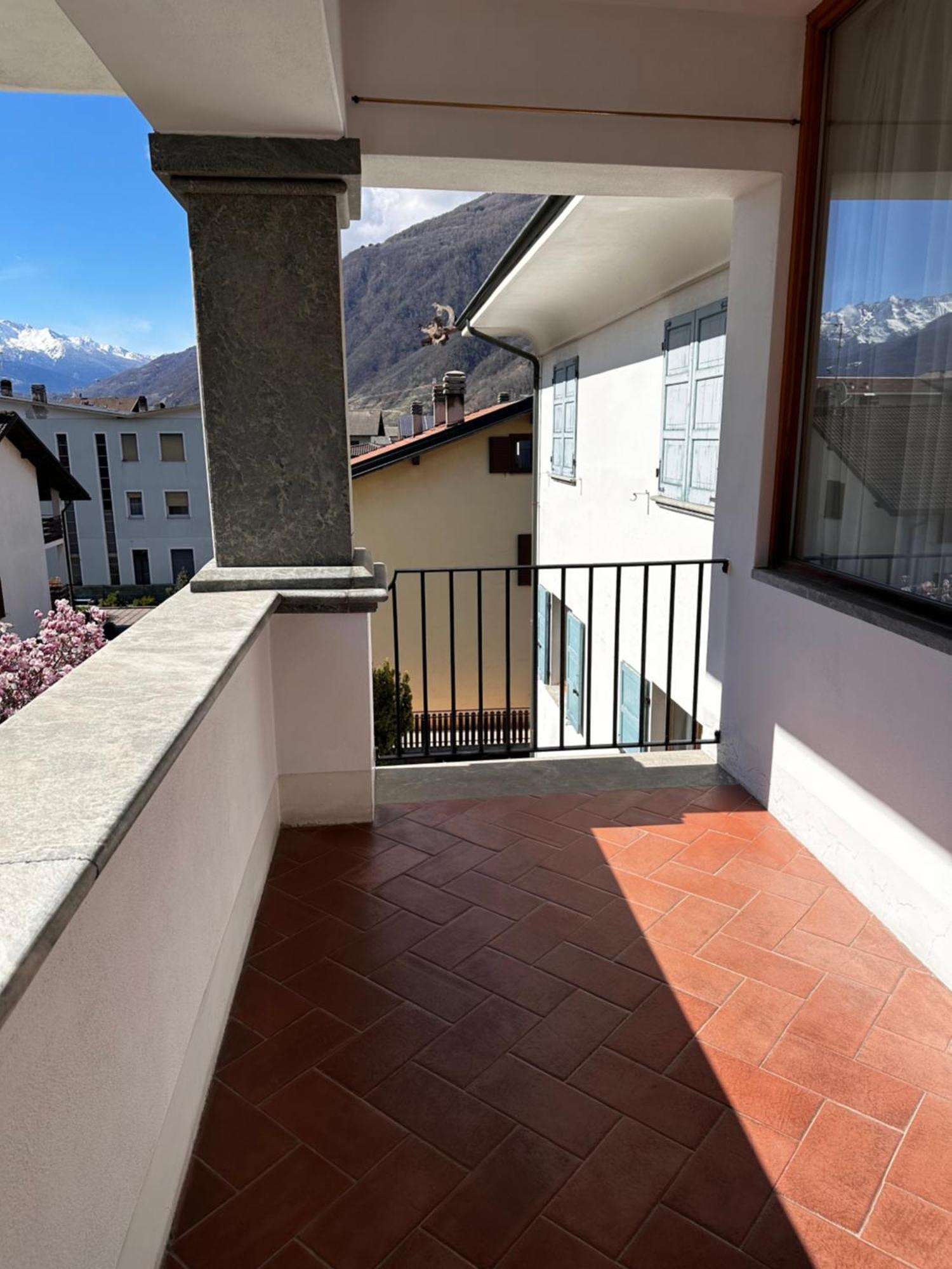 Ampio Appartamento Con Vista “Casa Magro” Tirano Luaran gambar