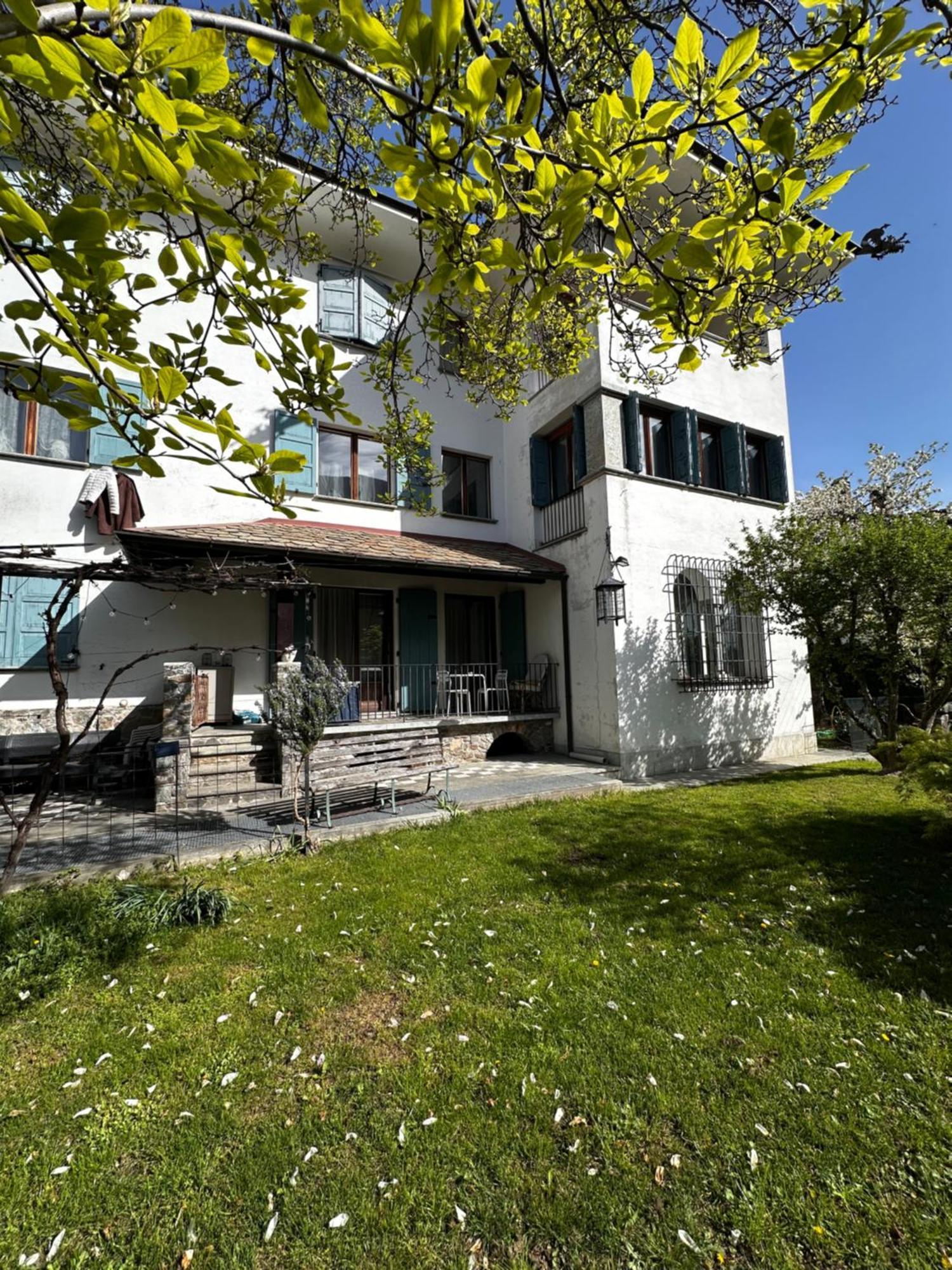 Ampio Appartamento Con Vista “Casa Magro” Tirano Luaran gambar